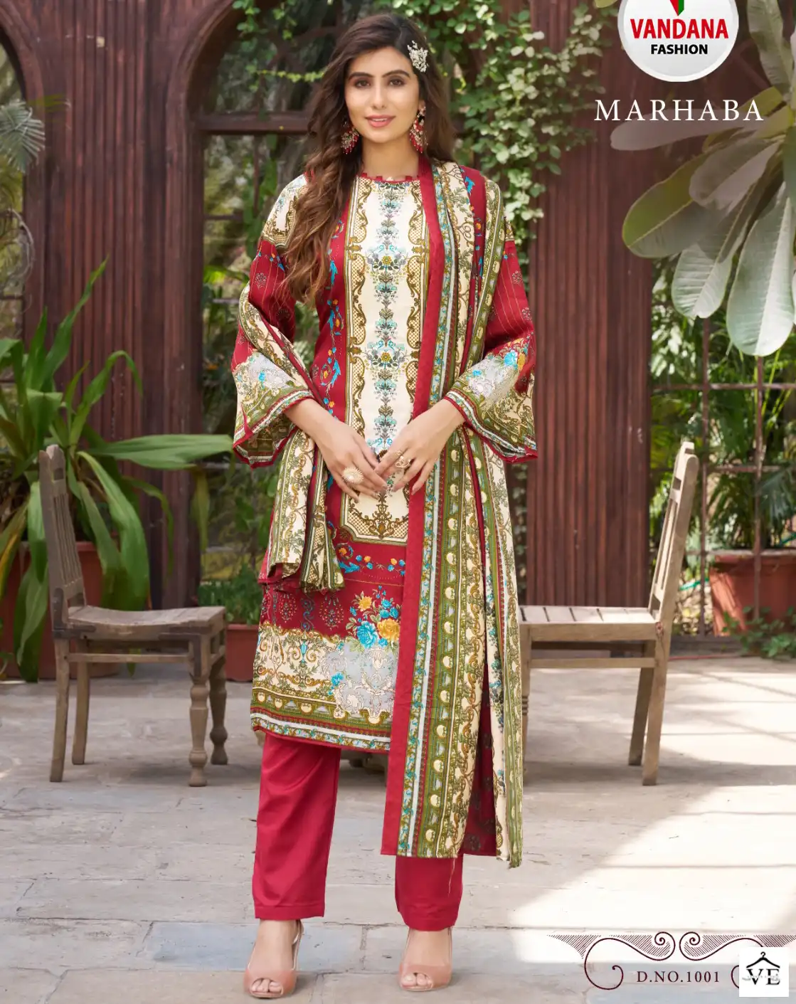 Vandana Marhaba Pashmina Wholesale Winter Wear Salwar Suit Catalog — Wholesale Salwar Suits, MPA wholesale from Surat — view 1