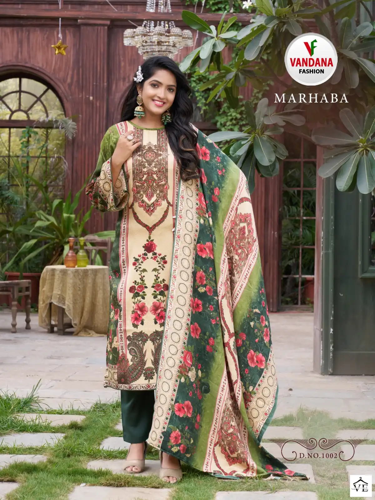 Vandana Marhaba Pashmina Wholesale Winter Wear Salwar Suit Catalog — Wholesale Salwar Suits, MPA wholesale from Surat - Gallery Image 2
