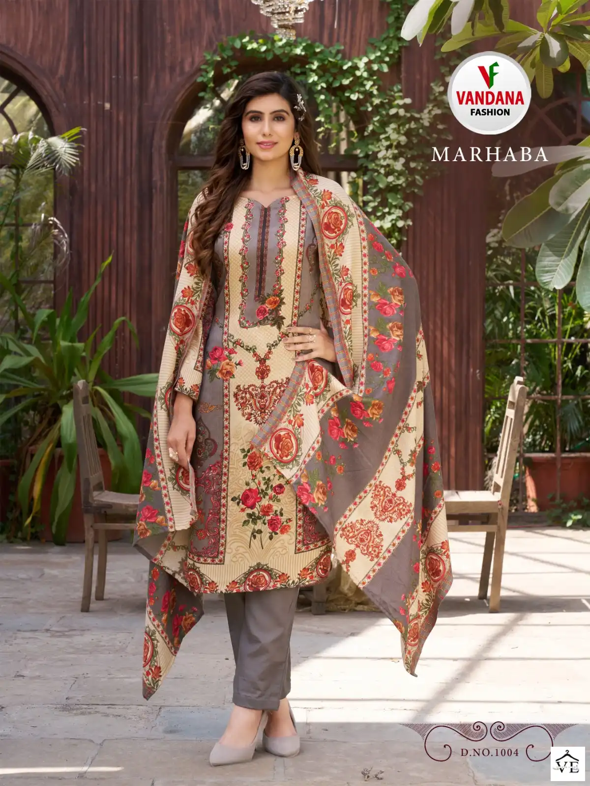 Vandana Marhaba Pashmina Wholesale Winter Wear Salwar Suit Catalog — Wholesale Salwar Suits, MPA wholesale from Surat - Gallery Image 4