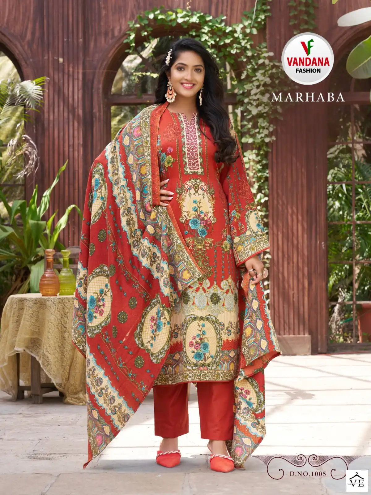 Vandana Marhaba Pashmina Wholesale Winter Wear Salwar Suit Catalog — Wholesale Salwar Suits, MPA wholesale from Surat - Gallery Image 5