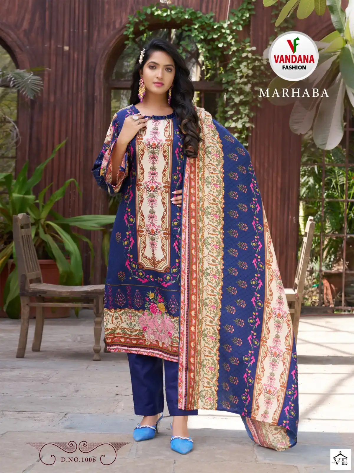 Vandana Marhaba Pashmina Wholesale Winter Wear Salwar Suit Catalog — Wholesale Salwar Suits, MPA wholesale from Surat - Gallery Image 6