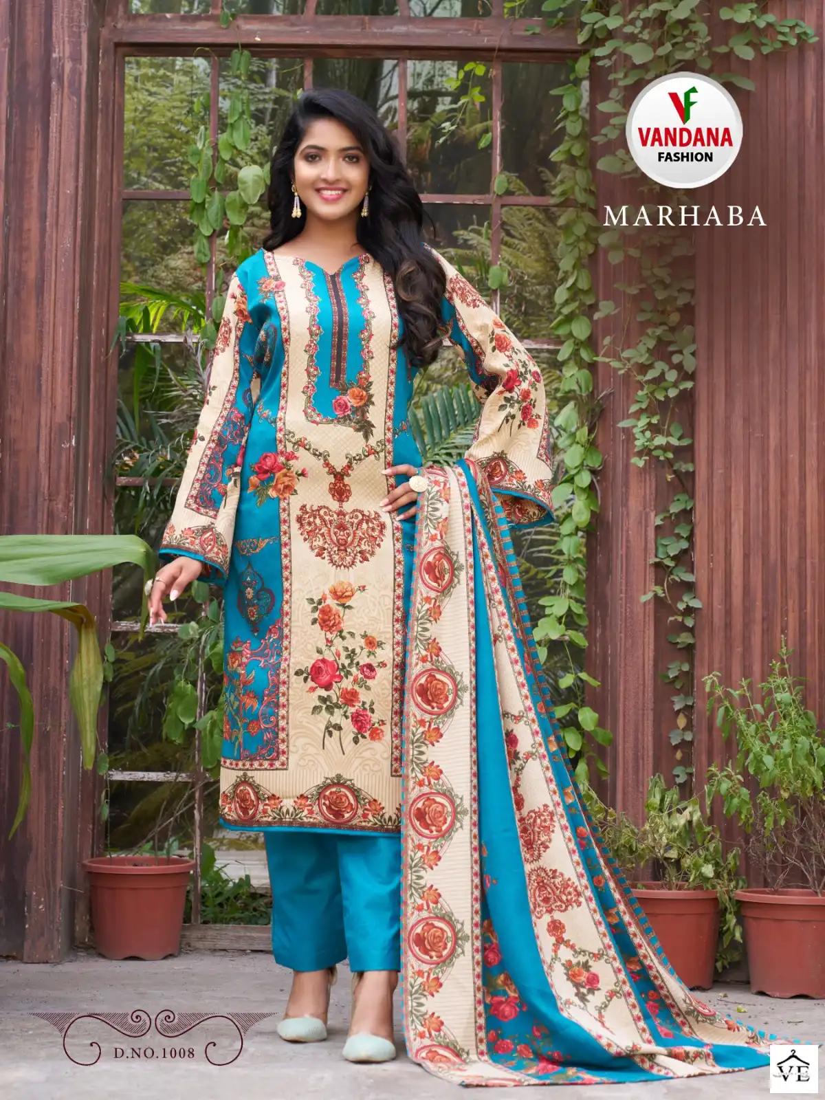 Vandana Marhaba Pashmina Wholesale Winter Wear Salwar Suit Catalog — Wholesale Salwar Suits, MPA wholesale from Surat - Gallery Image 8