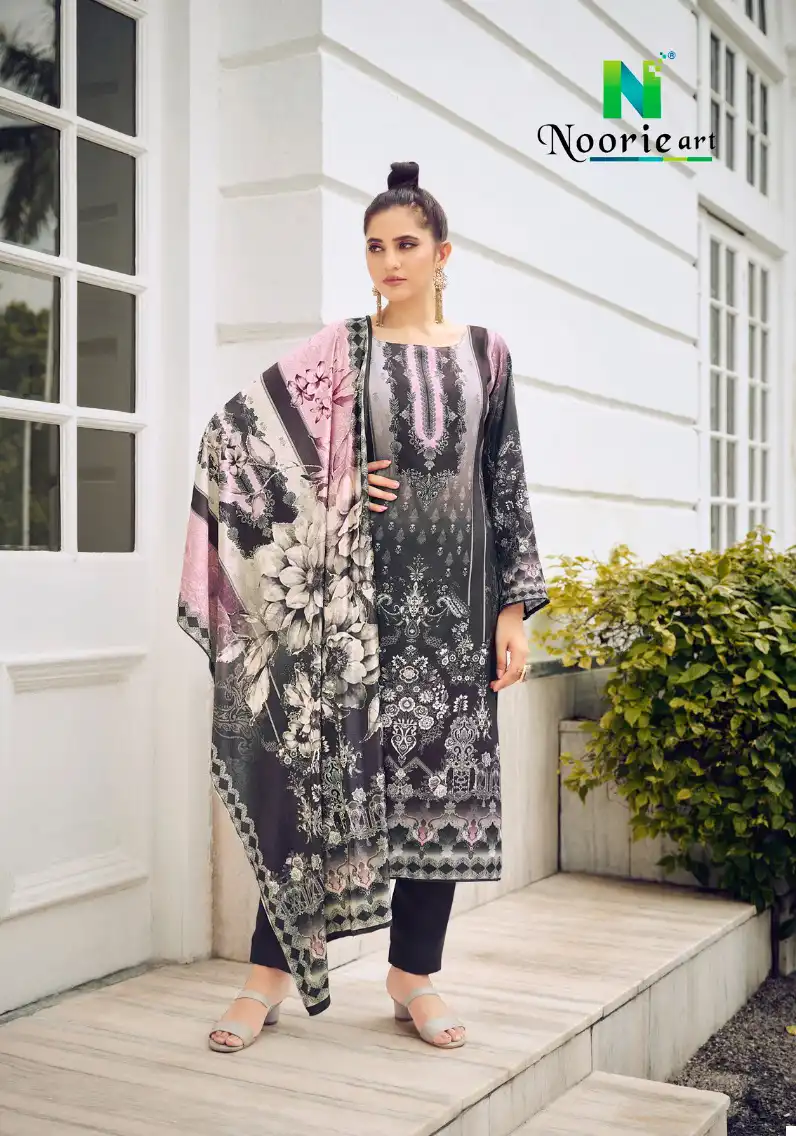 Noorie Art Marya Pashmina Wholesale Winter Wear Salwar Suit Catalog — Wholesale Salwar Suits, MPA wholesale from Surat - Gallery Image 2