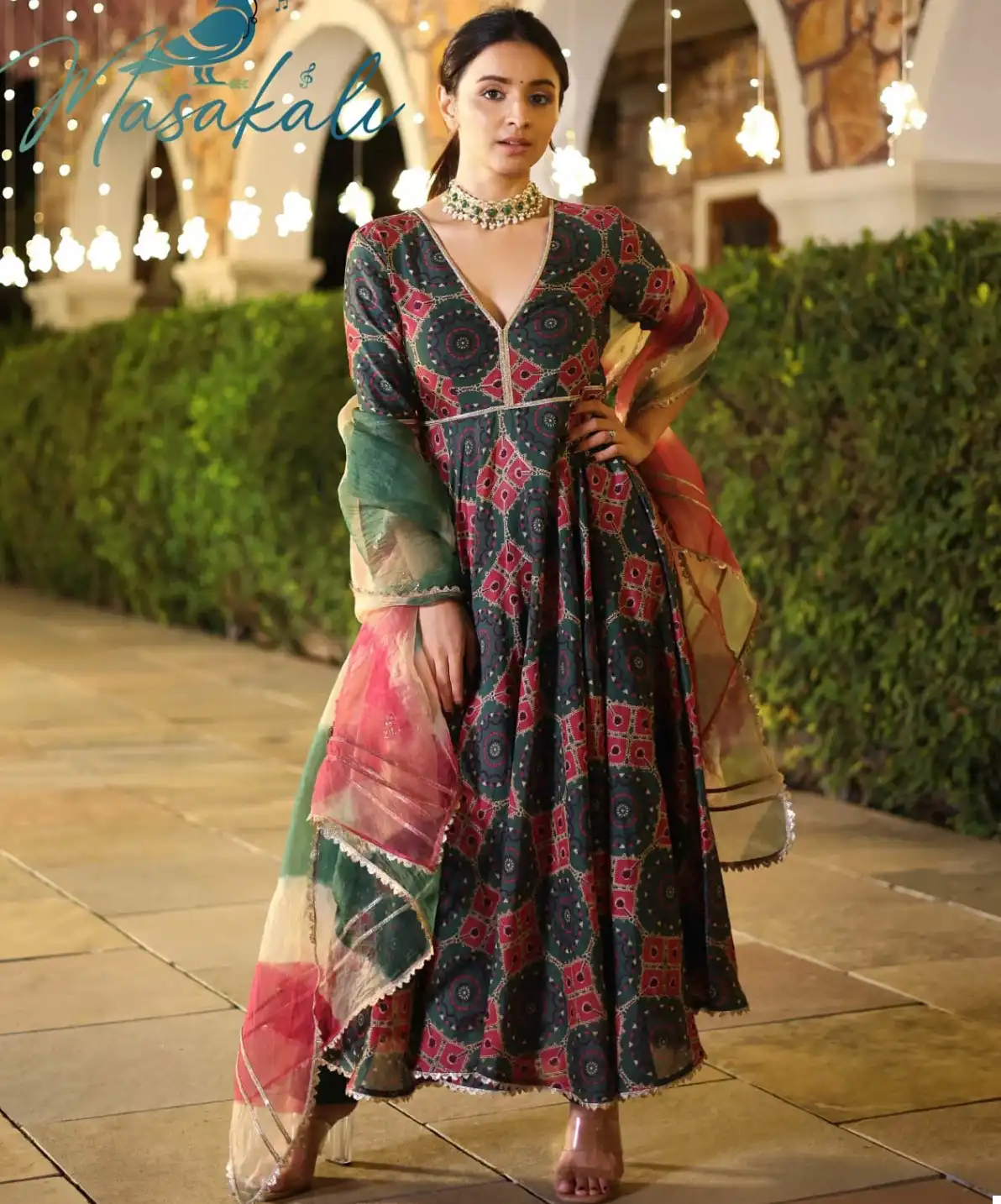 Vardan Ethnic Masakali Vol 04 Soft Maslin Silk Wholesale Designer Salwar Suit — Wholesale Salwar Suits, MPA wholesale from Surat — view 1