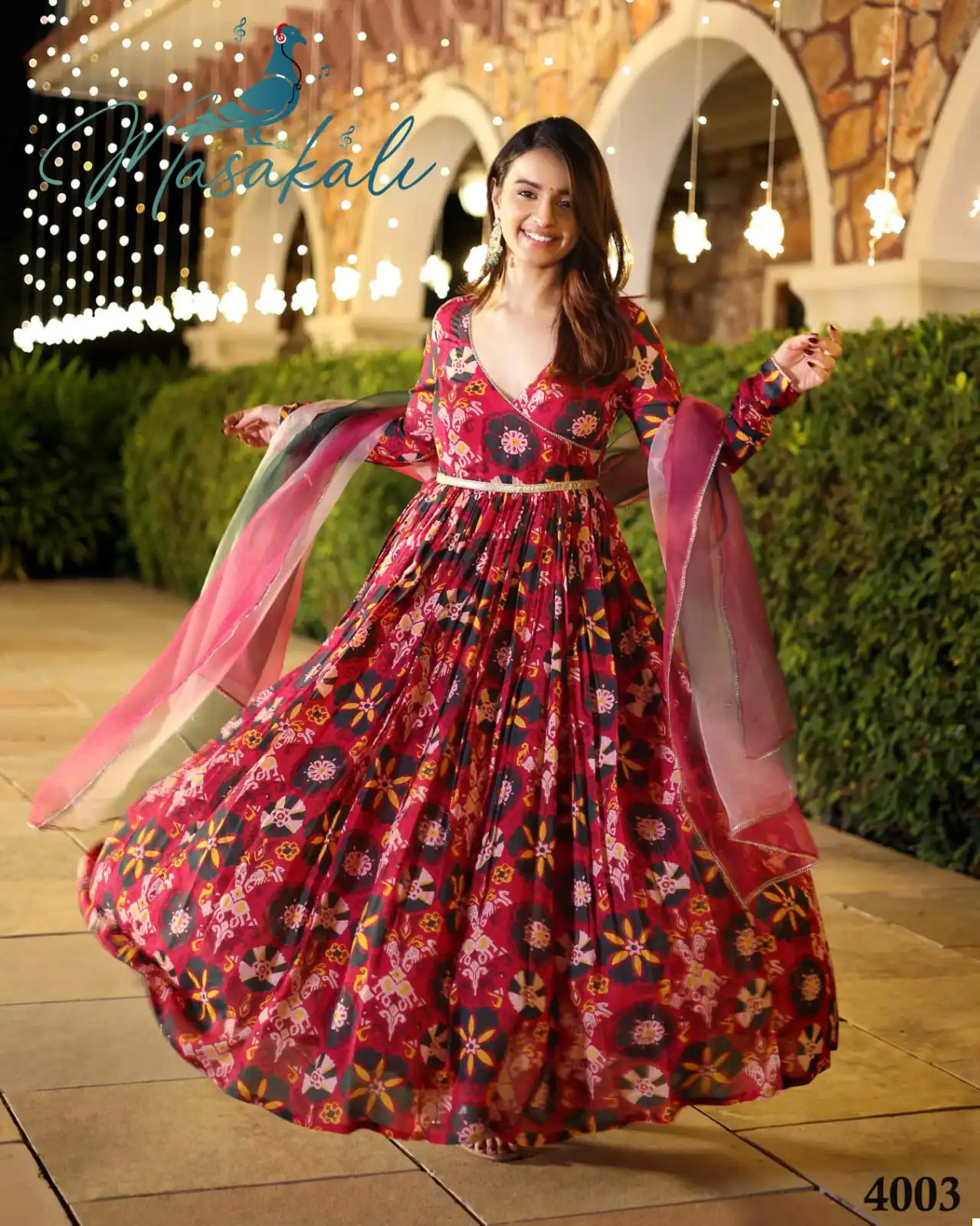 Vardan Ethnic Masakali Vol 04 Soft Maslin Silk Wholesale Designer Salwar Suit — Wholesale Salwar Suits, MPA wholesale from Surat - Gallery Image 4