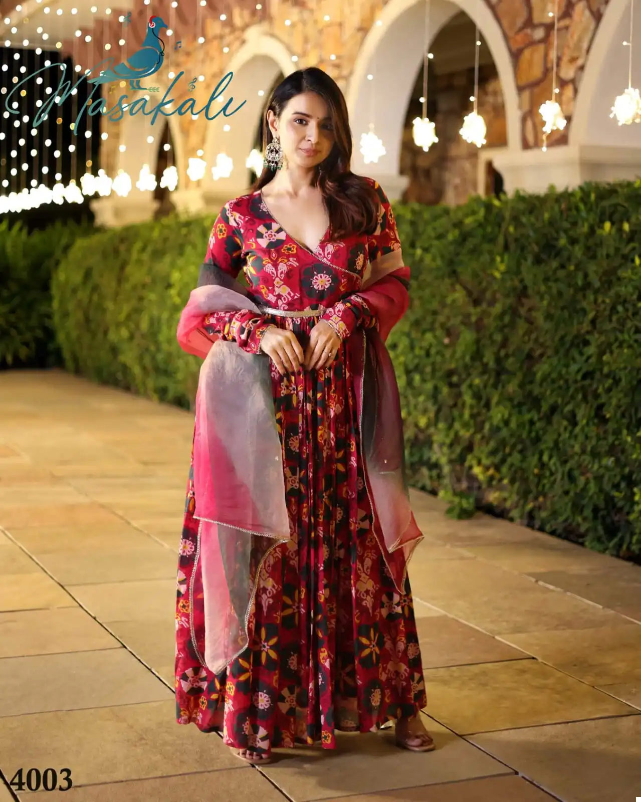 Vardan Ethnic Masakali Vol 04 Soft Maslin Silk Wholesale Designer Salwar Suit — Wholesale Salwar Suits, MPA wholesale from Surat - Gallery Image 5