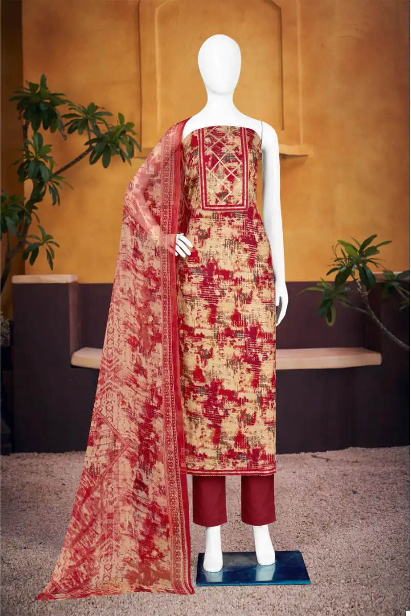 Bipson Maserati 2245 Pure Rayon Foil Print Wholesale Salwar Suit Catalog — Wholesale Salwar Suits, MPA wholesale from Surat - Gallery Image 2