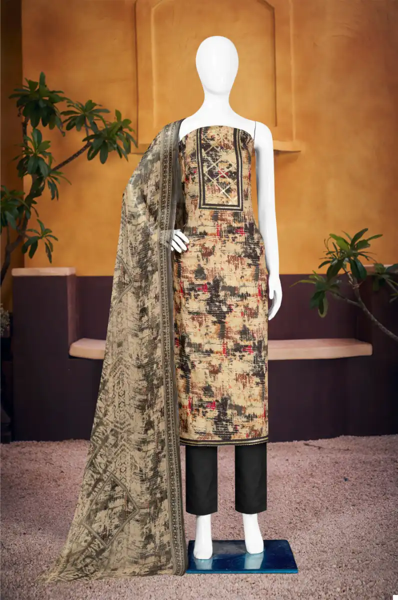 Bipson Maserati 2245 Pure Rayon Foil Print Wholesale Salwar Suit Catalog — Wholesale Salwar Suits, MPA wholesale from Surat - Gallery Image 3