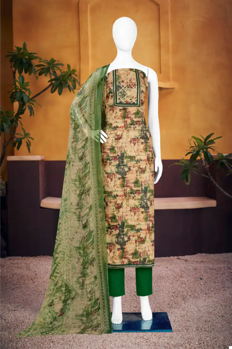 Bipson Maserati 2245 Pure Rayon Foil Print Wholesale Salwar Suit Catalog — Wholesale Salwar Suits, MPA wholesale from Surat - Gallery Image 4