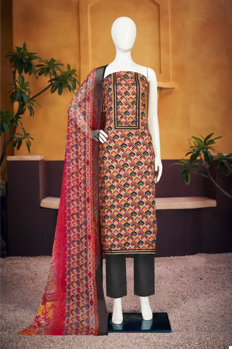 Bipson Maserati 2247 Pure Rayon Foil Print Wholesale Salwar Suit Catalog — Wholesale Salwar Suits, MPA wholesale from Surat - Gallery Image 4