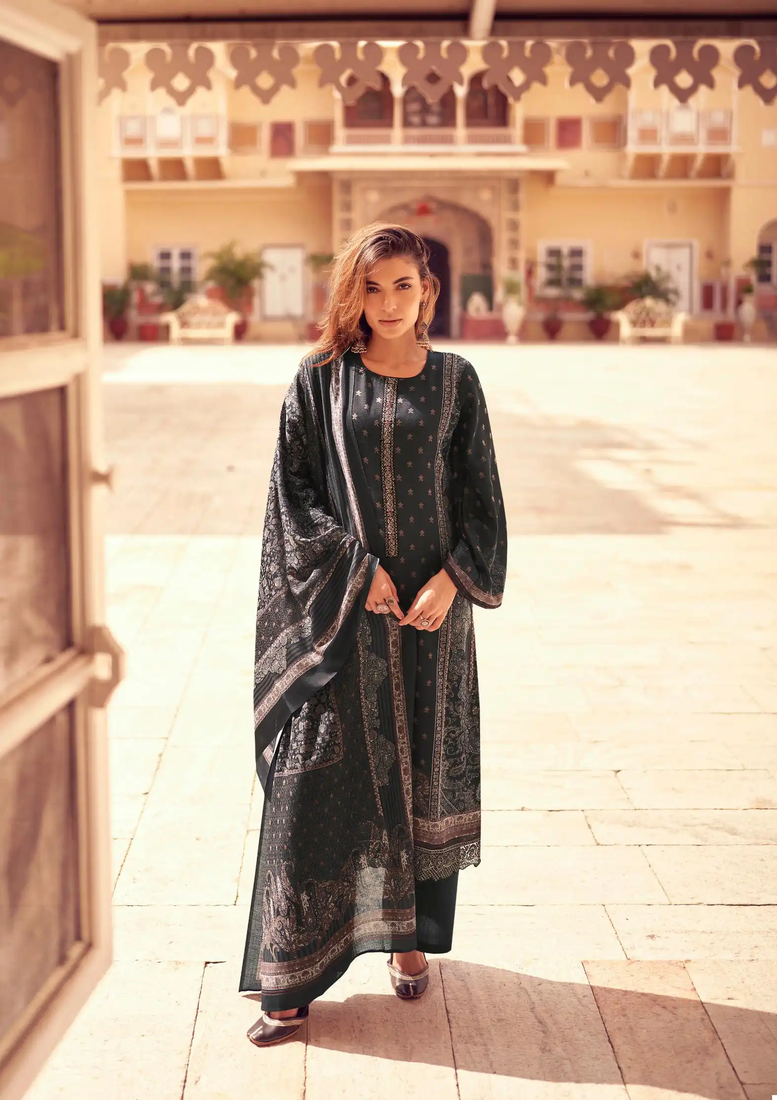 Mumtaz Arts Mashallah Pashmina Wholesale Embroidery Designer Winter Wear Salwar Suit Catalog — Wholesale Salwar Suits, MPA wholesale from Surat - Gallery Image 6