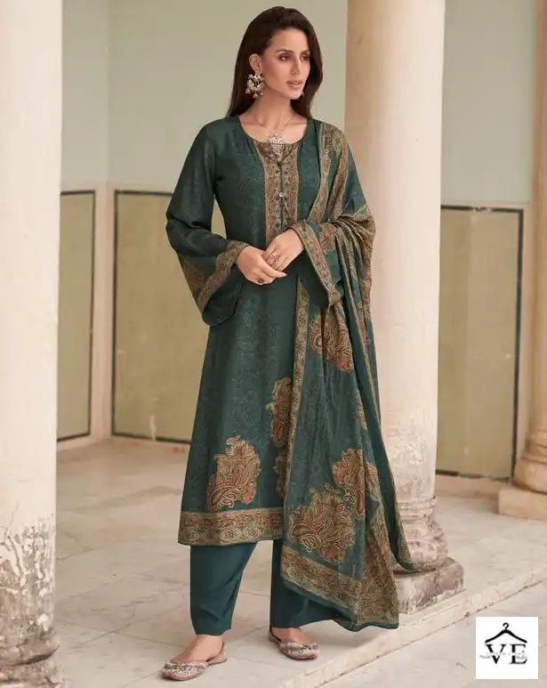 Mumtaz Arts Mastaani Libas E Khas Pashmina Wholesale Sober Designer Winter Wear Salwar Suit Catalog — Wholesale Salwar Suits, Khas wholesale from Surat — view 1