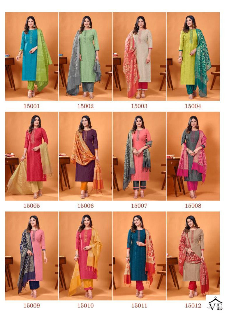 Vishnu Mehmal Modal Silk Wholesale Sequence Work Salwar Suit Catalog — Wholesale Salwar Suits, MPA wholesale from Surat — view 11