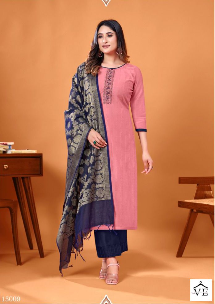 Vishnu Mehmal Modal Silk Wholesale Sequence Work Salwar Suit Catalog — Wholesale Salwar Suits, MPA wholesale from Surat - Gallery Image 5