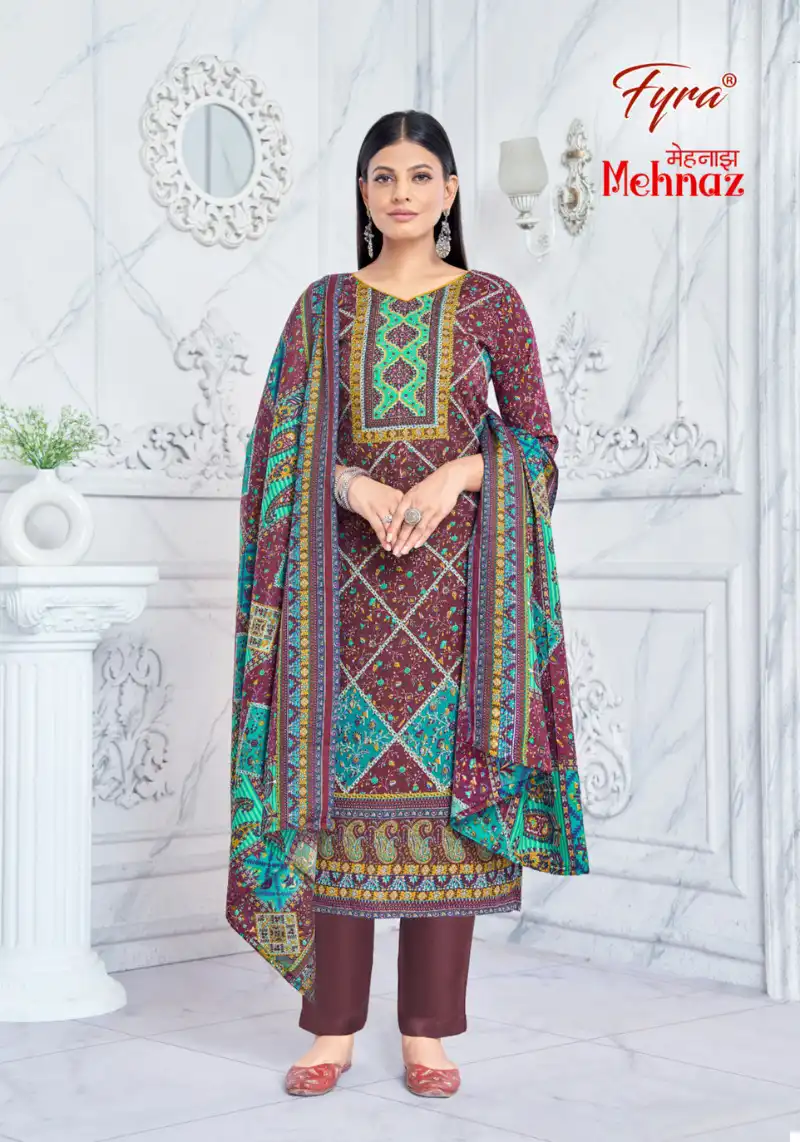 Fyra Mehnaz Pashmina Wholesale Wintrer Wear Salwar Suit Catalog — Wholesale Salwar Suits, MPA wholesale from Surat - Gallery Image 5