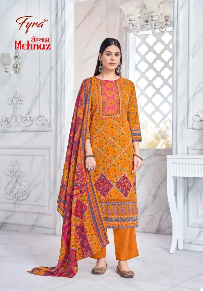 Fyra Mehnaz Pashmina Wholesale Wintrer Wear Salwar Suit Catalog — Wholesale Salwar Suits, MPA wholesale from Surat - Gallery Image 6