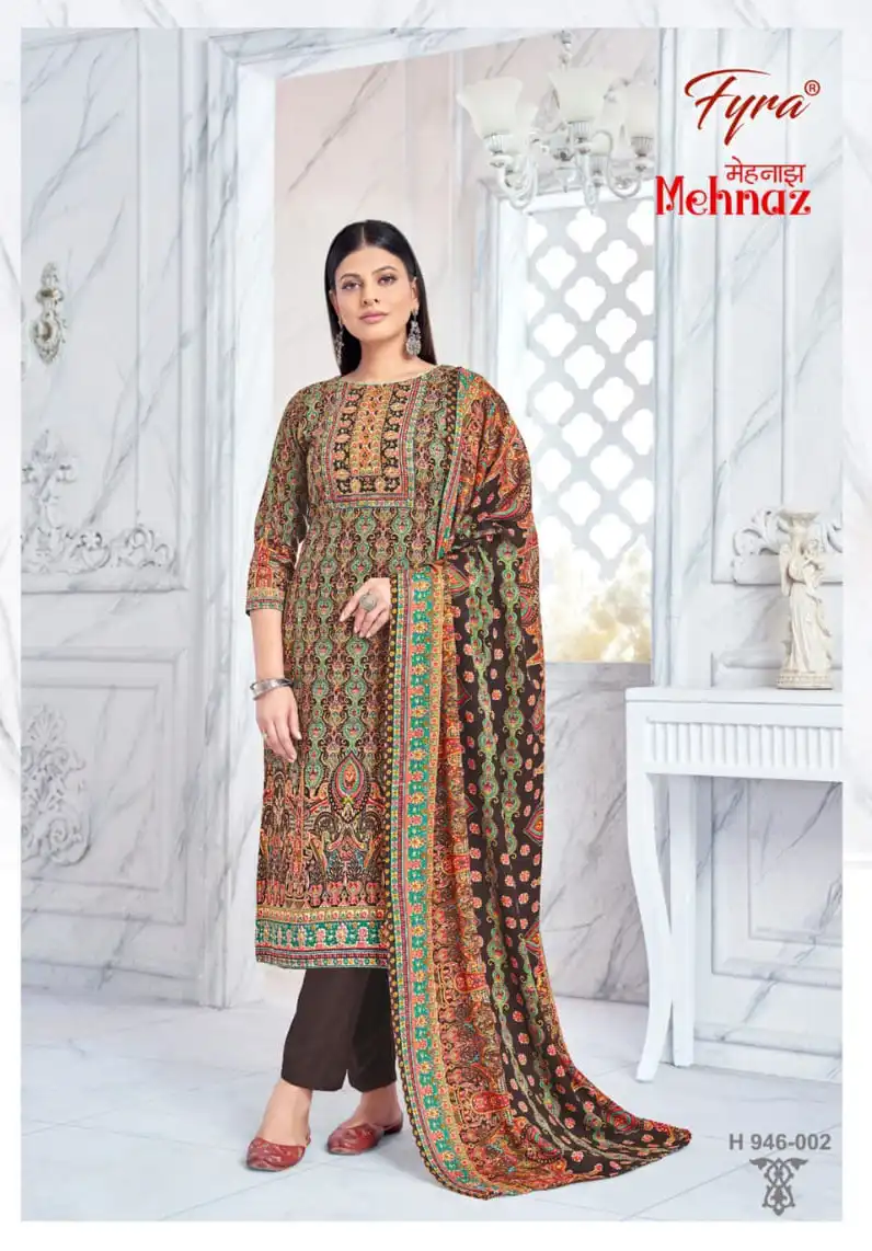 Fyra Mehnaz Pashmina Wholesale Wintrer Wear Salwar Suit Catalog — Wholesale Salwar Suits, MPA wholesale from Surat - Gallery Image 7