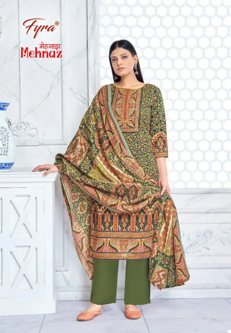 Fyra Mehnaz Pashmina Wholesale Wintrer Wear Salwar Suit Catalog — Wholesale Salwar Suits, MPA wholesale from Surat - Gallery Image 2