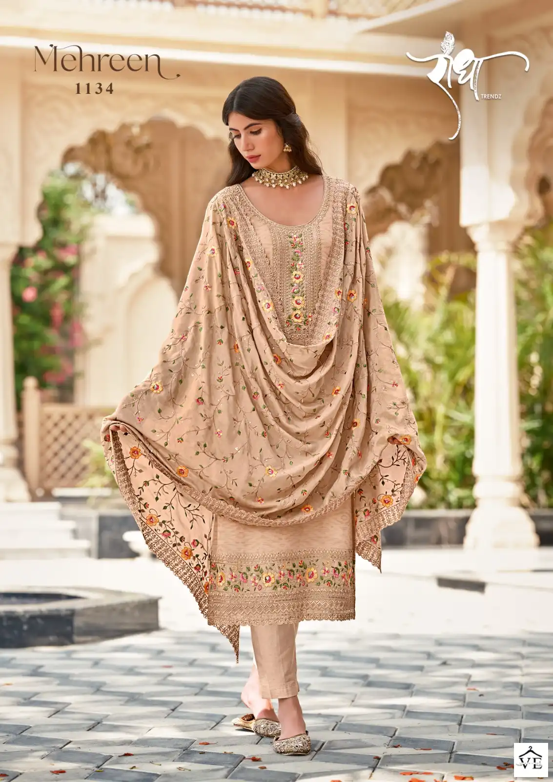 Radha Trendz Mehreen Real Georgette Wholesale Designer Salwar Suit Catalog — Wholesale Salwar Suits, MPA wholesale from Surat - Gallery Image 4