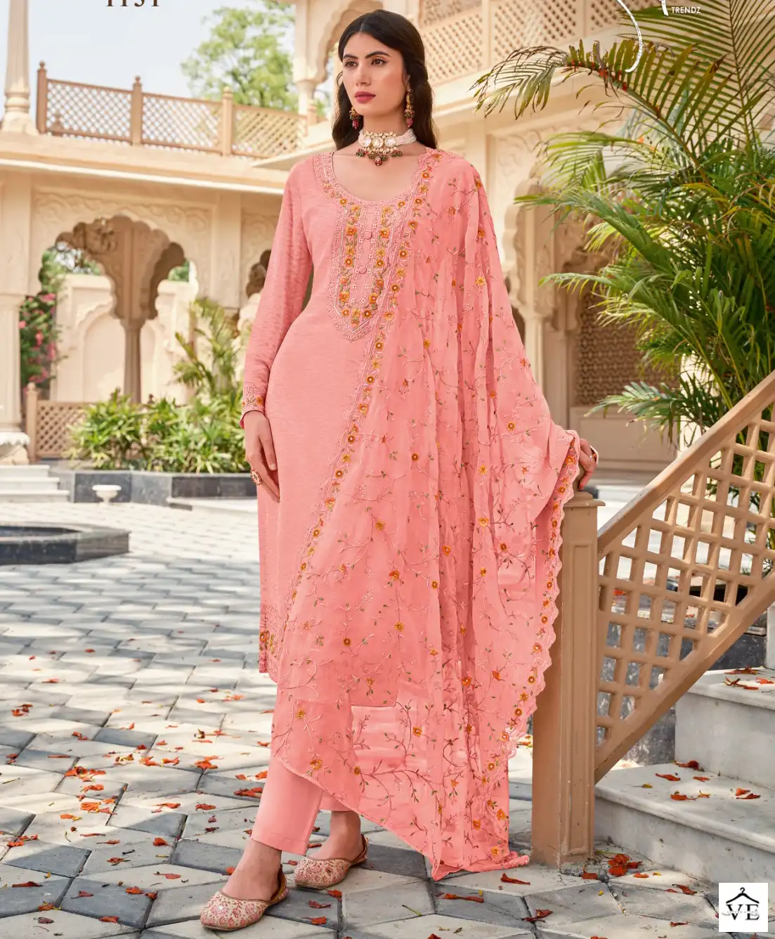 Radha Trendz Mehreen Real Georgette Wholesale Designer Salwar Suit Catalog — Wholesale Salwar Suits, MPA wholesale from Surat — view 1