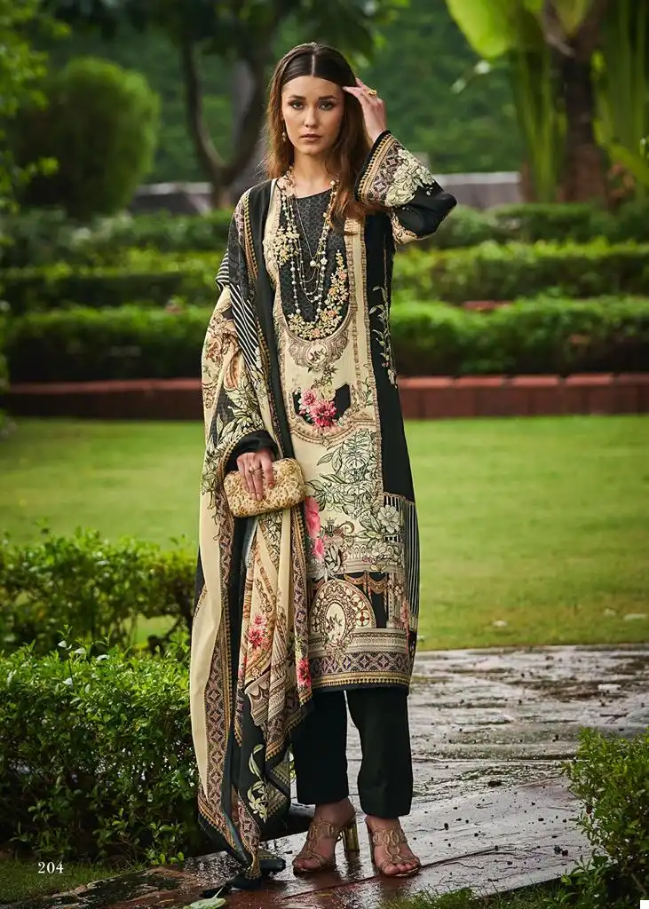 Sadhana Fashion Mehtaab Vol 5 Viscose Pashmina Wholesale Designer Winter Wear Salwar Suit Catalog — Wholesale Salwar Suits, MPA wholesale from Surat - Gallery Image 4