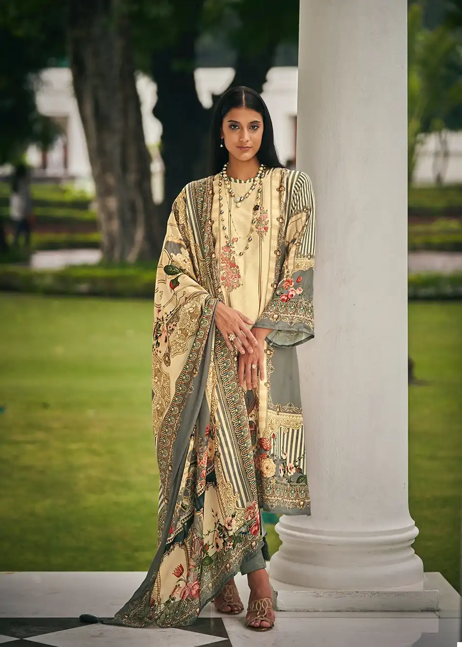 Sadhana Fashion Mehtaab Vol 5 Viscose Pashmina Wholesale Designer Winter Wear Salwar Suit Catalog — Wholesale Salwar Suits, MPA wholesale from Surat - Gallery Image 9