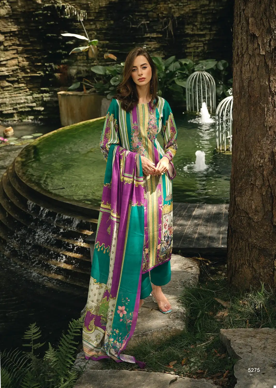 Sadhana Fashion Mehtaab Vol 8 Viscose Pashmina Wholesale Designer Winter Wear Salwar Suit Catalog — Wholesale Salwar Suits, MPA wholesale from Surat - Gallery Image 2