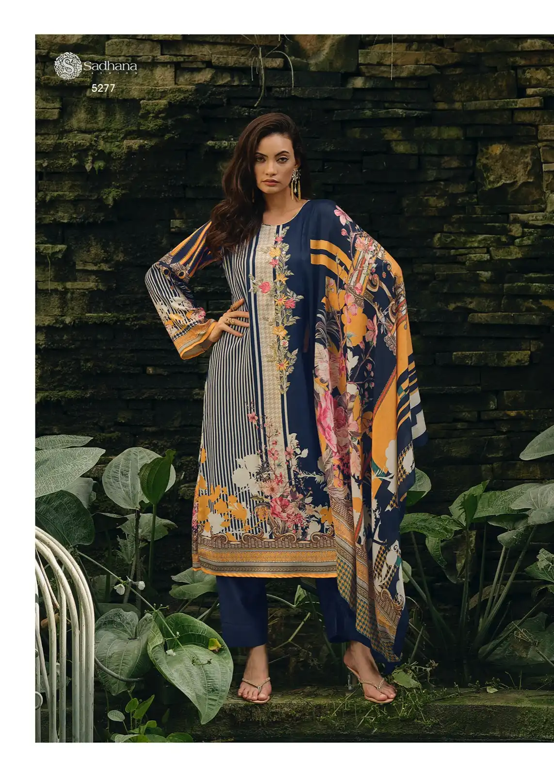 Sadhana Fashion Mehtaab Vol 8 Viscose Pashmina Wholesale Designer Winter Wear Salwar Suit Catalog — Wholesale Salwar Suits, MPA wholesale from Surat - Gallery Image 3