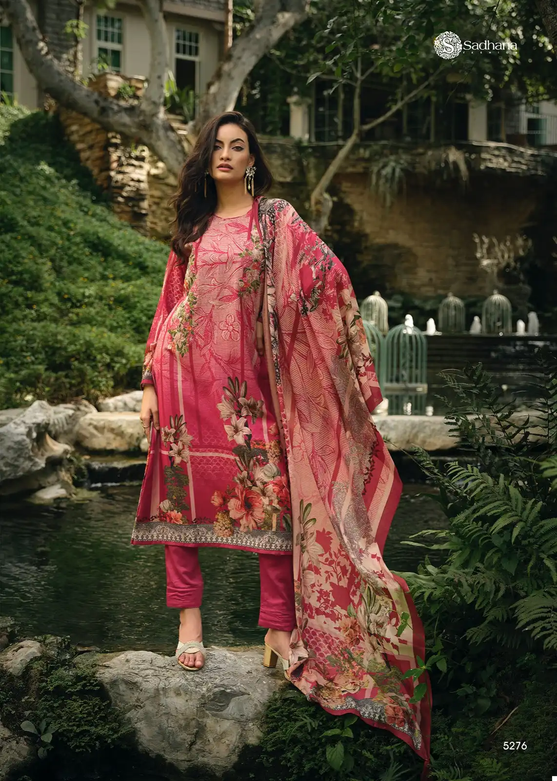 Sadhana Fashion Mehtaab Vol 8 Viscose Pashmina Wholesale Designer Winter Wear Salwar Suit Catalog — Wholesale Salwar Suits, MPA wholesale from Surat - Gallery Image 4
