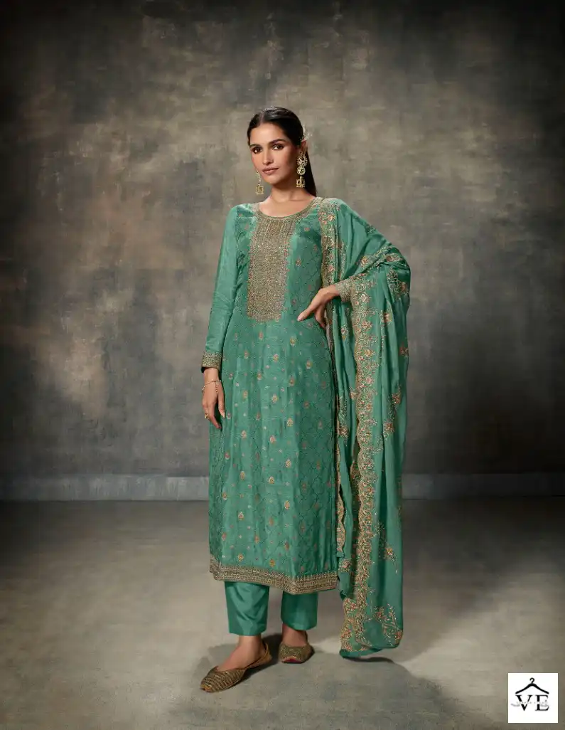 Zisa Memsahiba Viscose Wholesale Designer Salwar Suit Catalog — Wholesale Salwar Suits, MPA wholesale from Surat - Gallery Image 2