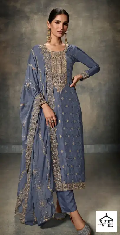 Zisa Memsahiba Viscose Wholesale Designer Salwar Suit Catalog — Wholesale Salwar Suits, MPA wholesale from Surat - Gallery Image 3