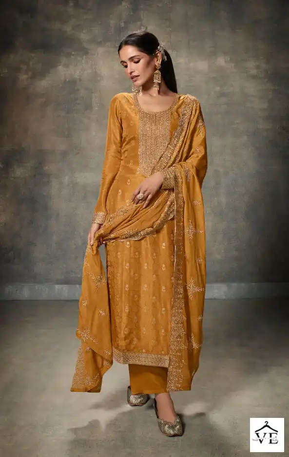 Zisa Memsahiba Viscose Wholesale Designer Salwar Suit Catalog — Wholesale Salwar Suits, MPA wholesale from Surat - Gallery Image 4