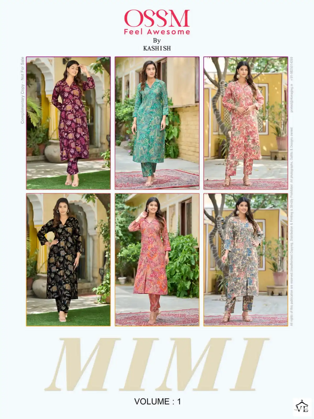 Ossm Mimi Premium Modal Chanderi Print Wholesale Designer Kurti With Pant Catalog — Wholesale Kurtis, MPA wholesale from Surat — view 7