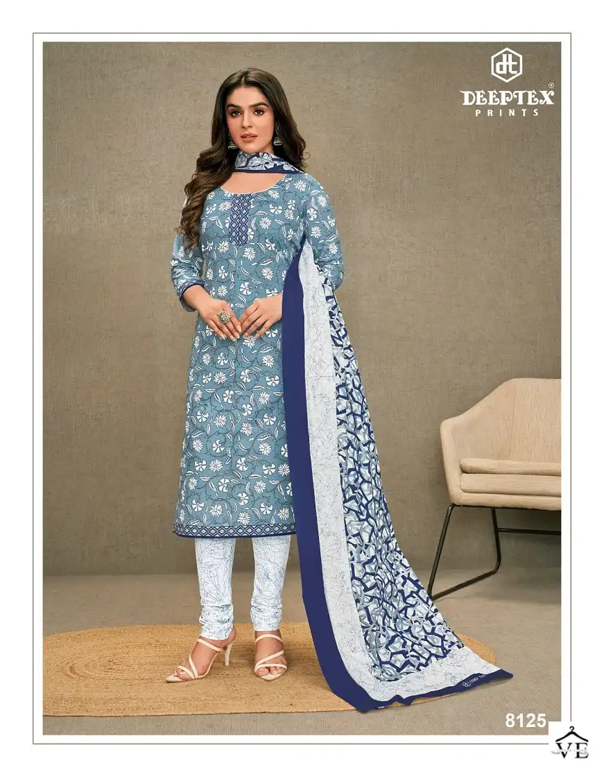 Deeptex Miss India Vol 81 Cotton Wholesale Salwar Suit Catalog - Image 3