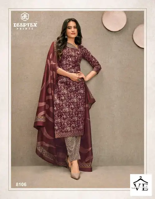 Deeptex Miss India Vol 81 Cotton Wholesale Salwar Suit Catalog - Image 11
