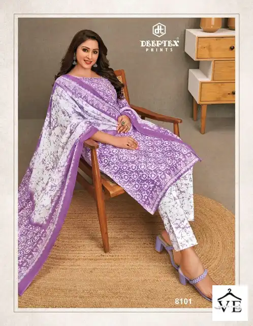 Deeptex Miss India Vol 81 Cotton Wholesale Salwar Suit Catalog - Image 13