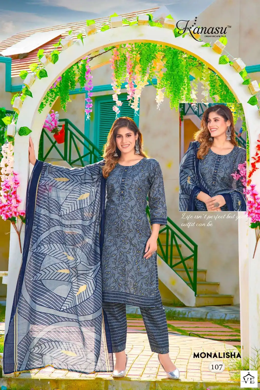 Kanasu Monalisha Heavy Magic Wholesale Readymade Salwar Suit Catalog — Wholesale Salwar Suits, MPA wholesale from Surat - Gallery Image 4