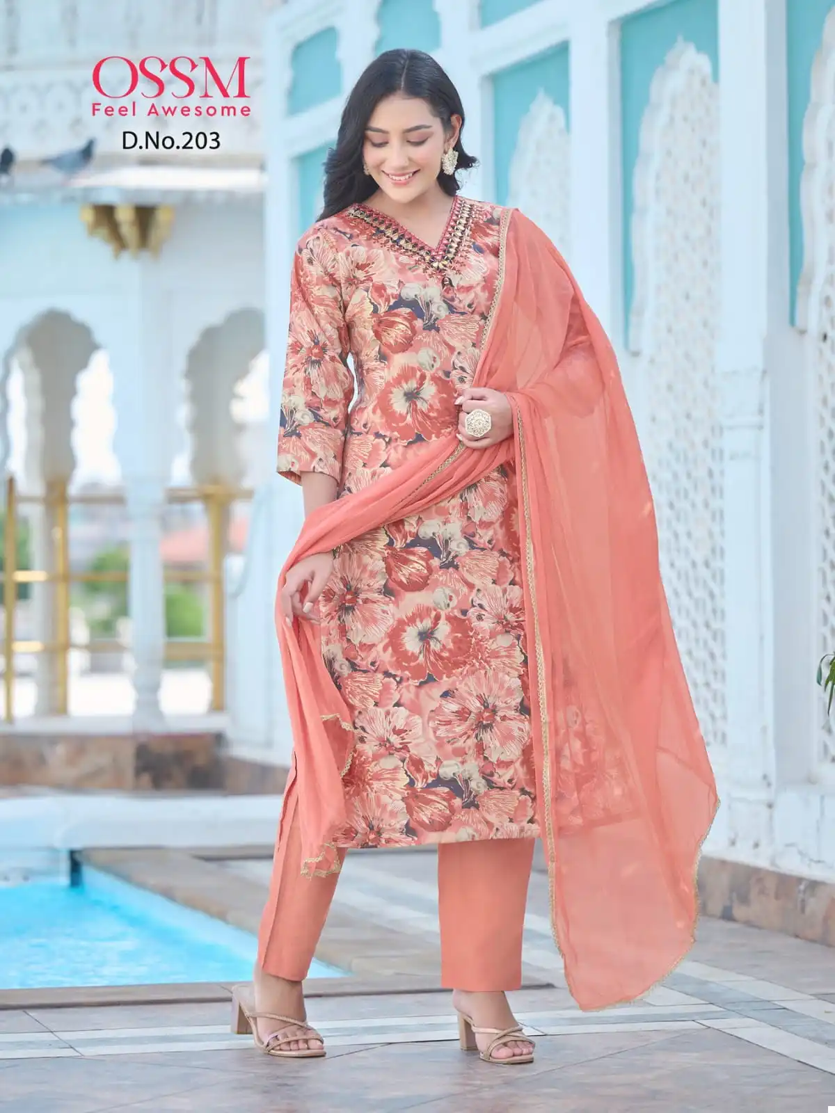 Ossm Muskan Vol 02 Premium Chanderi Modal Wholesale Designer Readymade Salwar Suit Catalog — Wholesale Salwar Suits, MPA wholesale from Surat - Gallery Image 5