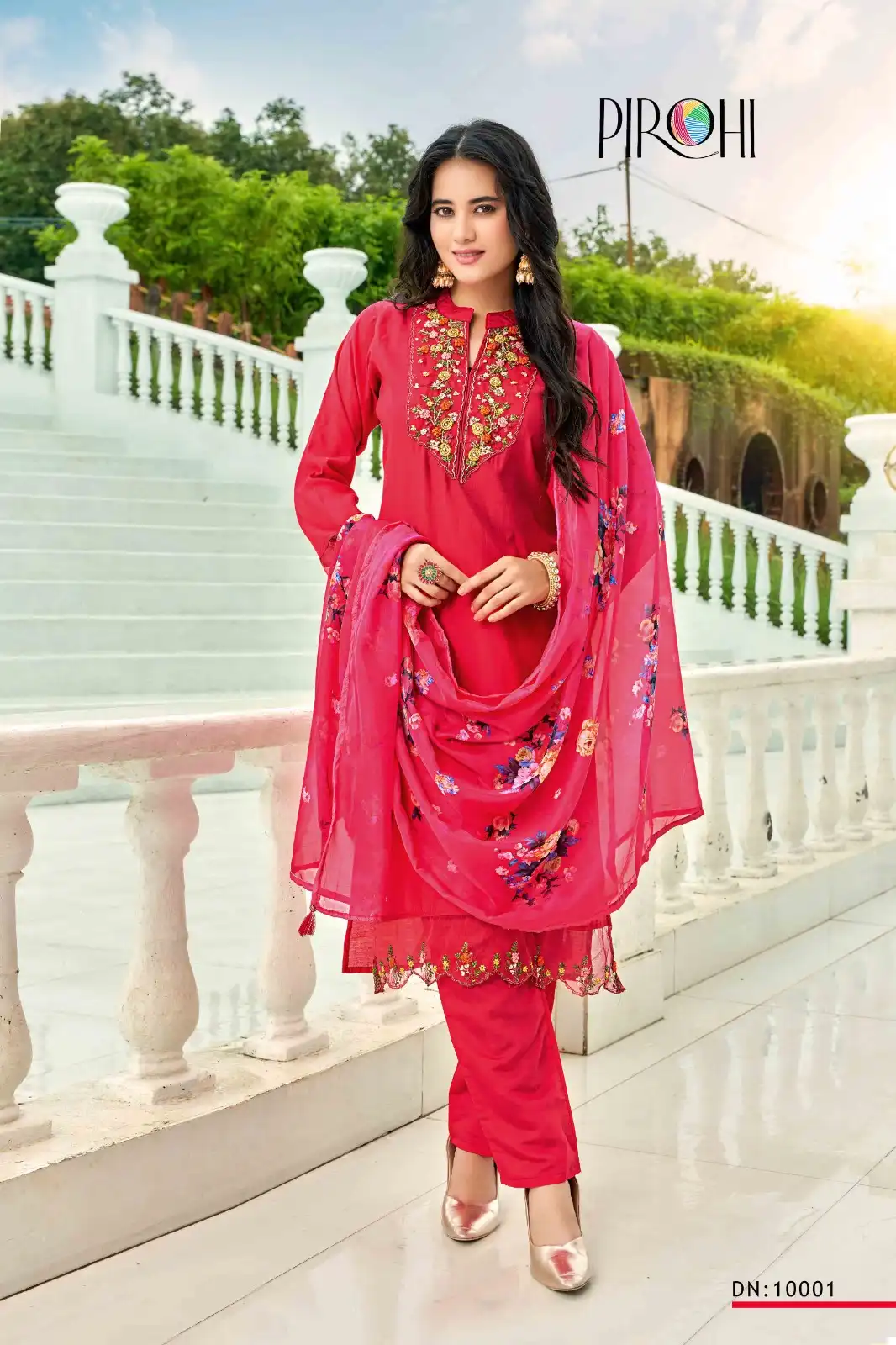 Pirohi Mastani Pure Viscose Silk Wholesale Readymade Suits Catalog — Wholesale Salwar Suits, MPA wholesale from Surat - Gallery Image 3