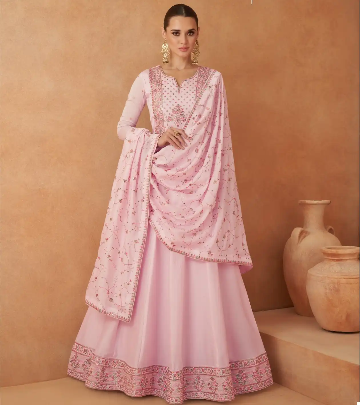 Aashirwad Mastani Premium Silk Wholesale Readymade Wedding Suit Catalog — Wholesale Salwar Suits, Aashirwad Creation wholesale from Surat — view 1