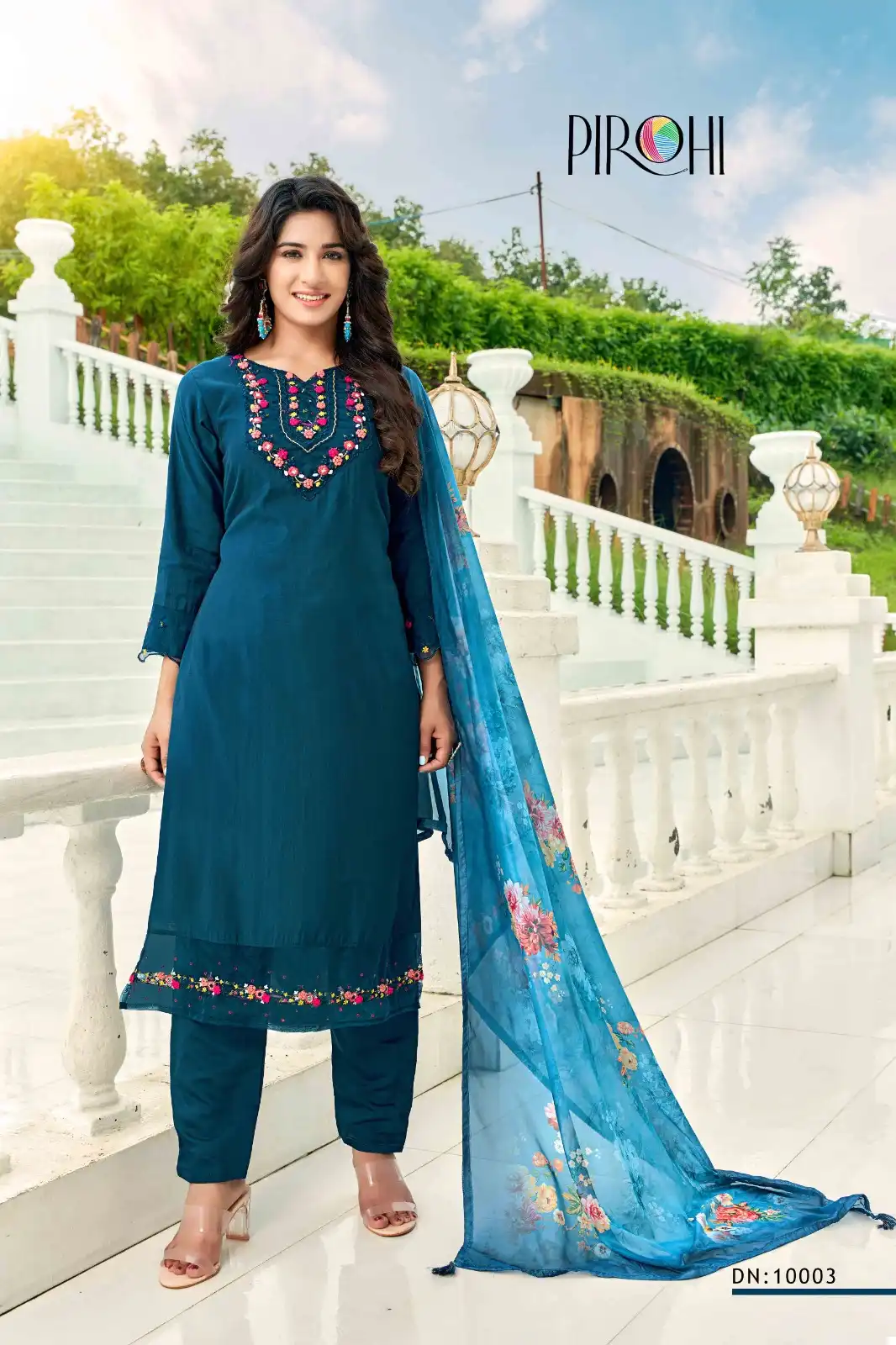 Pirohi Mastani Pure Viscose Silk Wholesale Readymade Suits Catalog — Wholesale Salwar Suits, MPA wholesale from Surat - Gallery Image 2