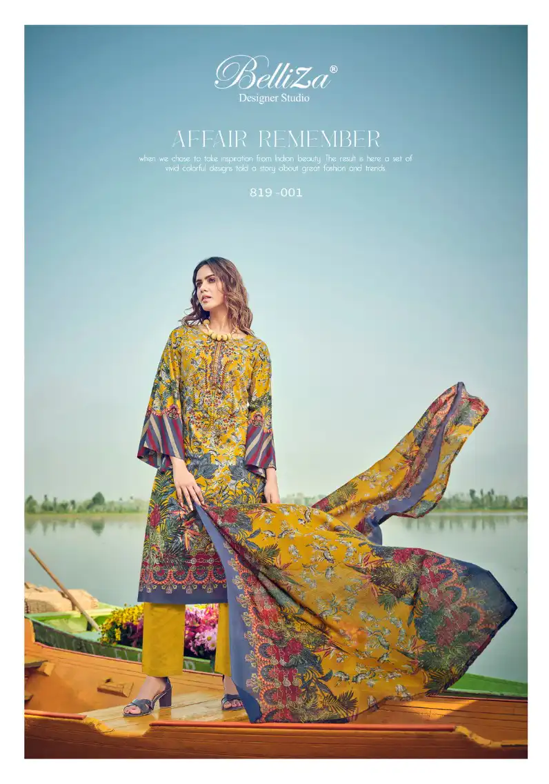 Belliza Naira Vol 18 Cotton Wholesale Salwar Suit Catalog — Wholesale Salwar Suits, Belliza Designer wholesale from Surat - Gallery Image 3