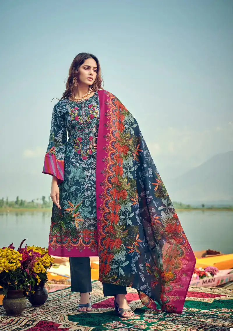Belliza Naira Vol 18 Cotton Wholesale Salwar Suit Catalog — Wholesale Salwar Suits, Belliza Designer wholesale from Surat - Gallery Image 6