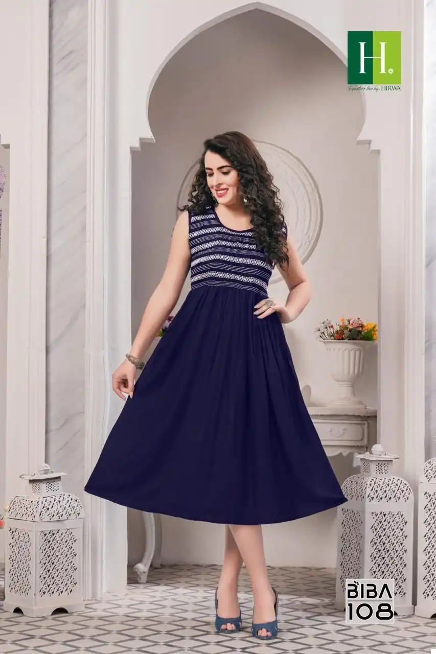 Hirwa Naira Vol 5 Self-Woven Fancy Viscose Rayon Wholesale Naira Cut Kurti Catalog - 7 Pcs Set — Wholesale Kurtis, MPA wholesale from Surat - Gallery Image 7