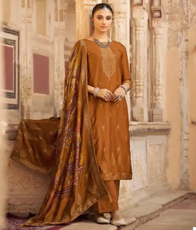 Nishant Fashion Najraana Pure Viscose Pashmina Wholesale Winter Wear Salwar Suit Catalog — Wholesale Salwar Suits, MPA wholesale from Surat — view 1