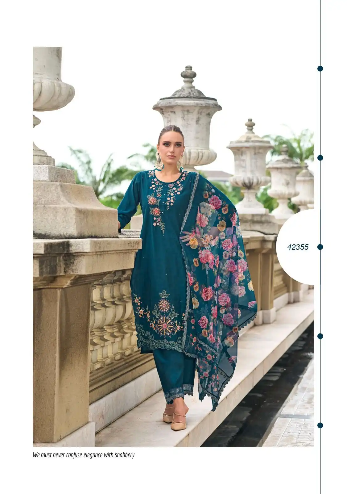Kailee Fashion Nazakat Vol-3 Pure Viscose Silk Wholesale Readymade Suits Catalog — Wholesale Salwar Suits, Kailee Fashion wholesale from Surat - Gallery Image 5
