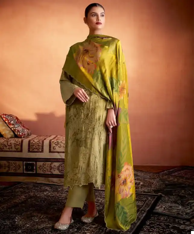Sahiba Nazneen Pure Viscose Velvet Wholesale Designer Winter Wear Salwar Suit Catalog — Wholesale Salwar Suits, MPA wholesale from Surat — view 1