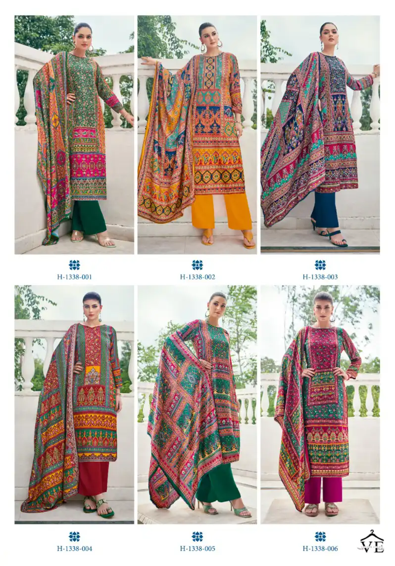 Alok Suit Nazneen Premium Viscose Pashmina Wholesale Winter Wear Salwar Suit Catalog — Wholesale Salwar Suits, Alok Suit wholesale from Surat — view 7