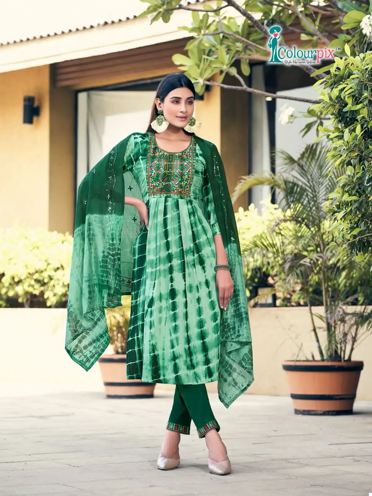 Colourpix Noor Vol 1 Heavy Fancy Viscose Wholesale Designer Readymade Salwar Suit Catalog — Wholesale Salwar Suits, MPA wholesale from Surat - Gallery Image 4