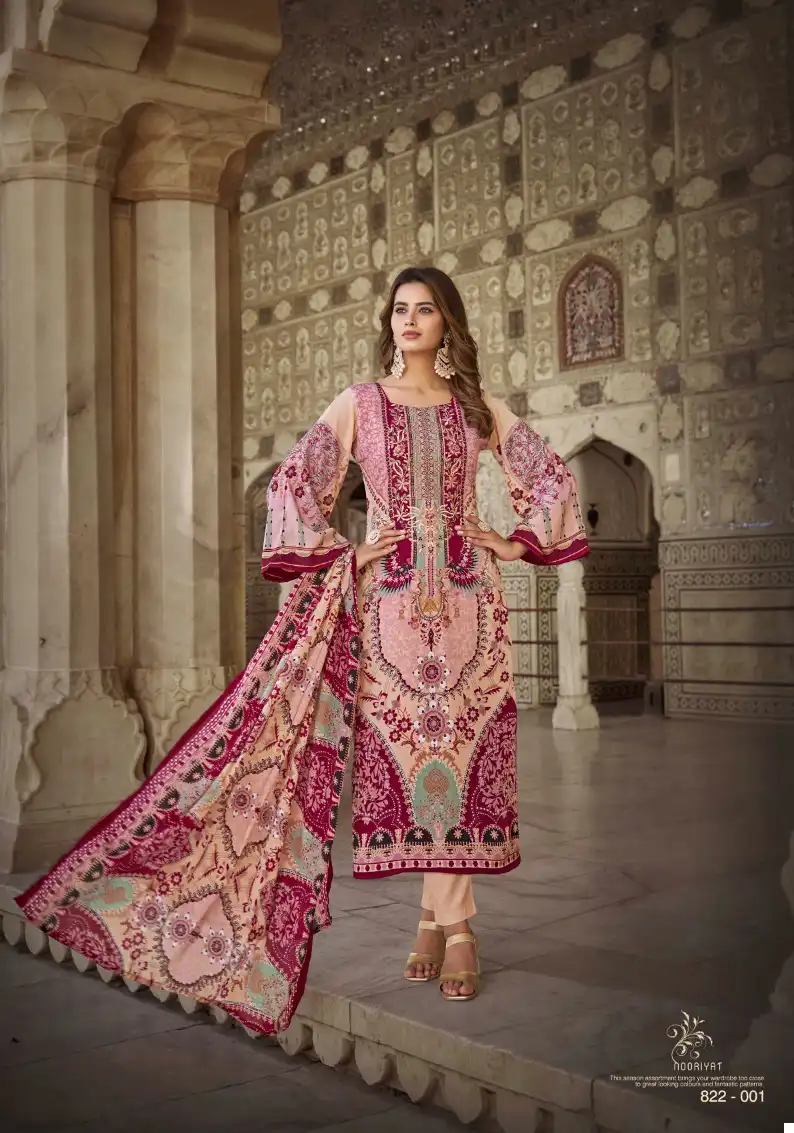 Belliza Nooriyat Crepe Wholesale Salwar Suit Catalog — Wholesale Salwar Suits, Belliza Designer wholesale from Surat — Photo 4